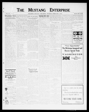 The Mustang Enterprise (Oklahoma [Mustang], Okla.), Vol. 9, No. 7, Ed. 1 Thursday, February 6, 1913