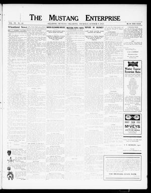 The Mustang Enterprise (Oklahoma [Mustang], Okla.), Vol. 9, No. 42, Ed. 1 Thursday, October 9, 1913