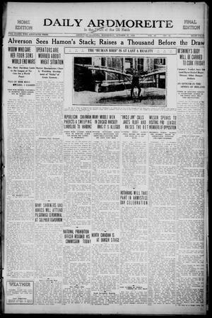 Daily Ardmoreite (Ardmore, Okla.), Vol. 28, No. 16, Ed. 1 Wednesday, October 27, 1920