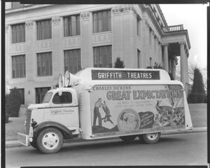 Griffith Theatres' "Great Expectations" Truck