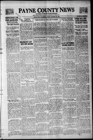 Payne County News (Stillwater, Okla.), Vol. 40, No. 6, Ed. 1 Friday, October 23, 1931