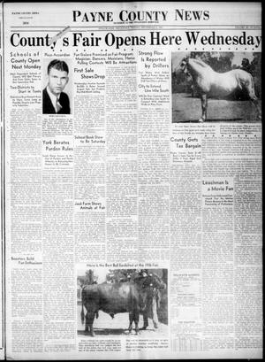 Primary view of object titled 'Payne County News (Stillwater, Okla.), Vol. 46, No. 1, Ed. 1 Friday, September 3, 1937'.