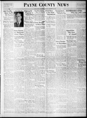 Payne County News (Stillwater, Okla.), Vol. 46, No. 12, Ed. 1 Friday, November 19, 1937
