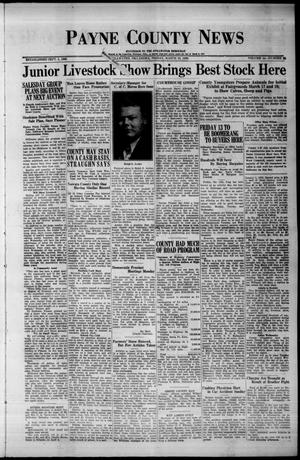 Payne County News (Stillwater, Okla.), Vol. 44, No. 29, Ed. 1 Friday, March 13, 1936