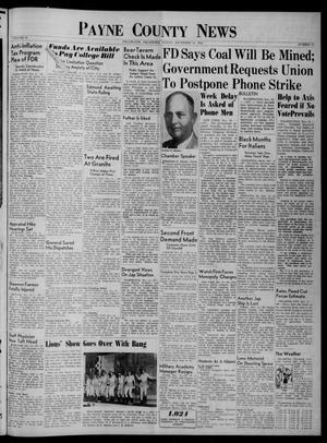 Payne County News (Stillwater, Okla.), Vol. 50, No. 11, Ed. 1 Friday, November 14, 1941
