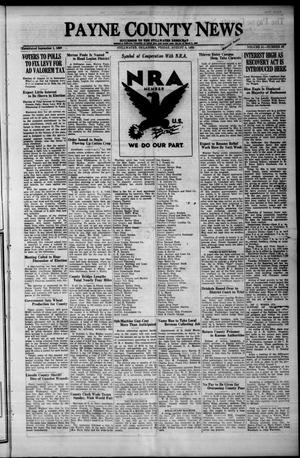 Payne County News (Stillwater, Okla.), Vol. 41, No. 47, Ed. 1 Friday, August 4, 1933