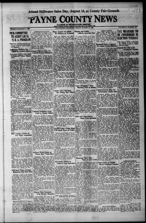 Payne County News (Stillwater, Okla.), Vol. 41, No. 48, Ed. 1 Friday, August 11, 1933