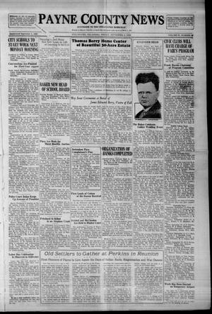 Payne County News (Stillwater, Okla.), Vol. 37, No. 99, Ed. 1 Friday, September 6, 1929