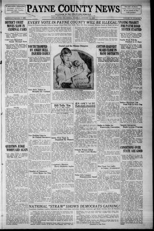 Payne County News (Stillwater, Okla.), Vol. 37, No. 9, Ed. 1 Tuesday, October 16, 1928