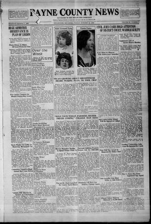 Payne County News (Stillwater, Okla.), Vol. 38, No. 7, Ed. 1 Friday, October 18, 1929