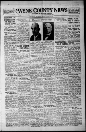 Payne County News (Stillwater, Okla.), Vol. 39, No. 7, Ed. 1 Friday, October 17, 1930