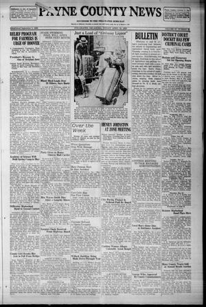 Payne County News (Stillwater, Okla.), Vol. 37, No. 62, Ed. 1 Friday, April 19, 1929