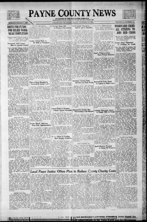 Payne County News (Stillwater, Okla.), Vol. 41, No. 11, Ed. 1 Friday, November 25, 1932