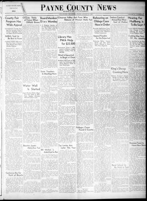 Payne County News (Stillwater, Okla.), Vol. 45, No. 52, Ed. 1 Friday, August 27, 1937