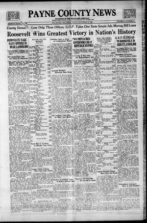Payne County News (Stillwater, Okla.), Vol. 41, No. 9, Ed. 1 Friday, November 11, 1932