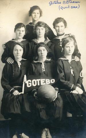 Gotebo High School Girls' Basketball Team