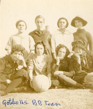 1918 Gotebo High School Girls' Basketball Team