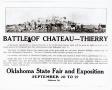 Photograph: State Advertisement for the Battle of Chateau-Thierry Fireworks Show