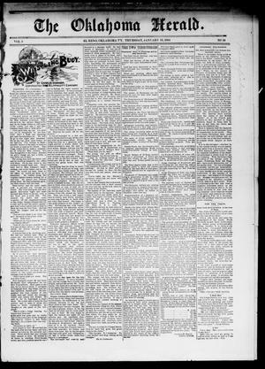The Oklahoma Herald. (El Reno, Okla. Terr.), Vol. 5, No. 39, Ed. 1 Thursday, January 18, 1894