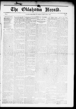 The Oklahoma Herald. (El Reno, Okla. Terr.), Vol. 4, No. 43, Ed. 1 Friday, February 10, 1893