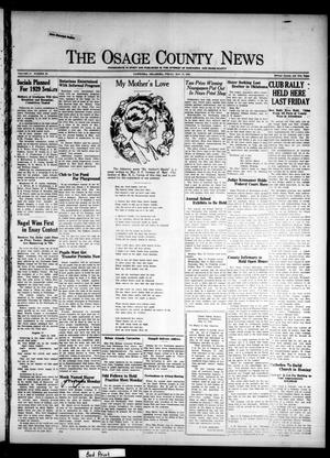 The Osage County News (Pawhuska, Okla.), Vol. 17, No. 39, Ed. 1 Friday, May 10, 1929