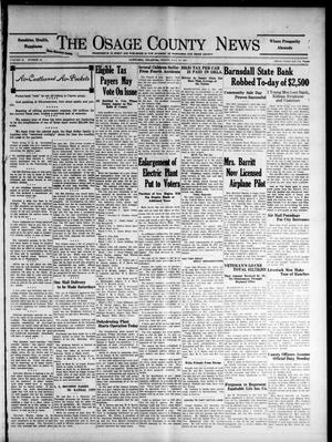 The Osage County News (Pawhuska, Okla.), Vol. 19, No. 42, Ed. 1 Friday, July 10, 1931