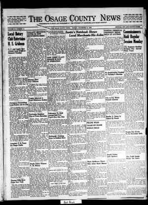 The Osage County News (Pawhuska, Okla.), Vol. 24, No. 11, Ed. 1 Friday, December 13, 1935