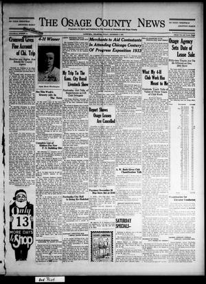 The Osage County News (Pawhuska, Okla.), Vol. 21, No. 12, Ed. 1 Friday, December 9, 1932