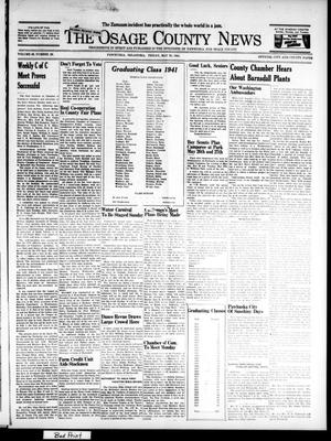 The Osage County News (Pawhuska, Okla.), Vol. 29, No. 28, Ed. 1 Friday, May 23, 1941