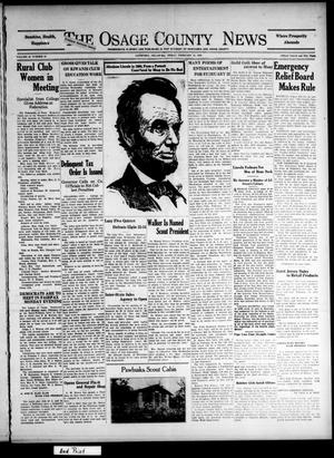 The Osage County News (Pawhuska, Okla.), Vol. 20, No. 21, Ed. 1 Friday, February 12, 1932