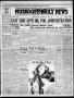 Thumbnail image of item number 1 in: 'Muskogee Daily News (Muskogee, Okla.), Vol. 23, No. 273, Ed. 1 Wednesday, April 7, 1926'.