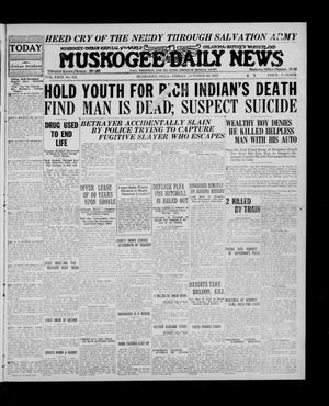 Muskogee Daily News (Muskogee, Okla.), Vol. 23, No. 121, Ed. 1 Friday, October 30, 1925