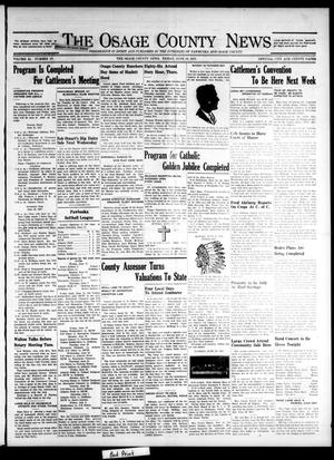 The Osage County News (Pawhuska, Okla.), Vol. 25, No. 37, Ed. 1 Friday, June 18, 1937