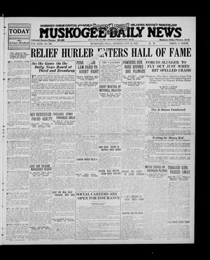 Muskogee Daily News (Muskogee, Okla.), Vol. 23, No. 103, Ed. 1 Monday, October 12, 1925