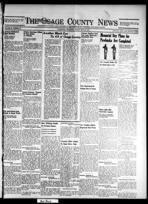 The Osage County News (Pawhuska, Okla.), Vol. 25, No. 34, Ed. 1 Friday, May 28, 1937