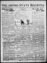 Thumbnail image of item number 1 in: 'Oklahoma State Register (Guthrie, Okla.), Vol. 33, No. 41, Ed. 1 Thursday, February 5, 1925'.