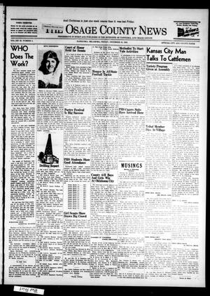 The Osage County News (Pawhuska, Okla.), Vol. 32, No. 4, Ed. 1 Friday, December 10, 1943