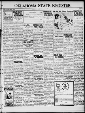 Oklahoma State Register (Guthrie, Okla.), Vol. 44, No. 44, Ed. 1 Thursday, January 16, 1936