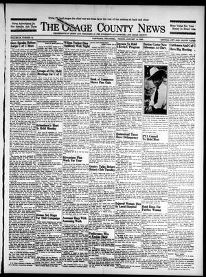 The Osage County News (Pawhuska, Okla.), Vol. 28, No. 14, Ed. 1 Friday, January 12, 1940