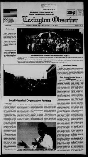 Lexington Observer (Lexington, Okla.), Vol. 10, No. 47, Ed. 1 Thursday, March 2, 2006