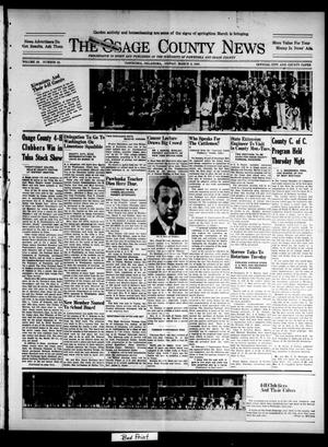 The Osage County News (Pawhuska, Okla.), Vol. 28, No. 22, Ed. 1 Friday, March 8, 1940