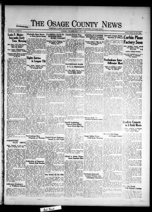 The Osage County News (Pawhuska, Okla.), Vol. 17, No. 38, Ed. 1 Friday, May 3, 1929