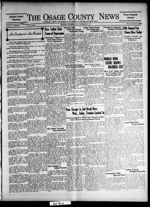 The Osage County News (Pawhuska, Okla.), Vol. 19, No. 52, Ed. 1 Friday, September 18, 1931