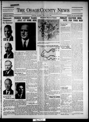 The Osage County News (Pawhuska, Okla.), Vol. 26, No. 40, Ed. 1 Friday, July 8, 1938