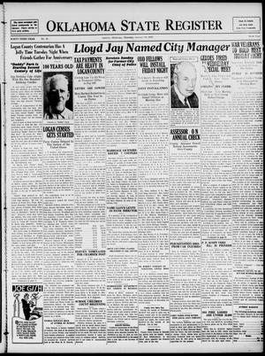 Oklahoma State Register (Guthrie, Okla.), Vol. 43, No. 42, Ed. 1 Thursday, January 10, 1935