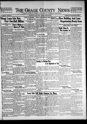 The Osage County News (Pawhuska, Okla.), Vol. 23, No. 26, Ed. 1 Friday, March 29, 1935