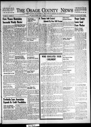 The Osage County News (Pawhuska, Okla.), Vol. 23, No. 42, Ed. 1 Friday, July 19, 1935