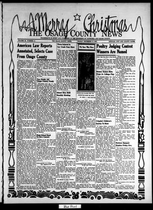 The Osage County News (Pawhuska, Okla.), Vol. 26, No. 11, Ed. 1 Friday, December 17, 1937