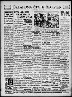 Oklahoma State Register (Guthrie, Okla.), Vol. 41, No. 34, Ed. 1 Thursday, September 1, 1932