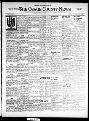 The Osage County News (Pawhuska, Okla.), Vol. 34, No. 30, Ed. 1 Friday, June 8, 1945